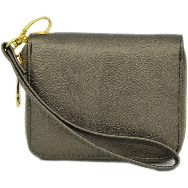 Small Wallet/Wristlet-Burgundy - Image 3