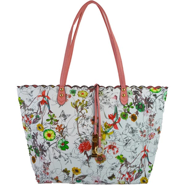 Scallop Tote Bag-Black - Image 6