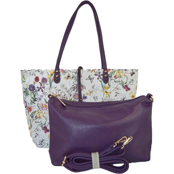 Scallop Tote Bag-Black - Image 3