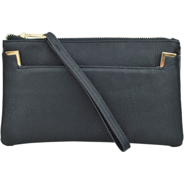 Wristlet with Front Pocket-Floral - Image 3