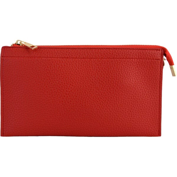 Crossbody Bag with Wristlet Handle-Ivory - Image 5