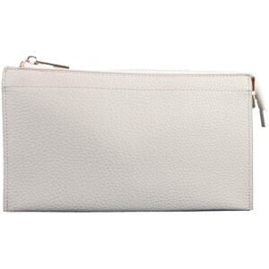 Crossbody Bag with Wristlet Handle-Ivory