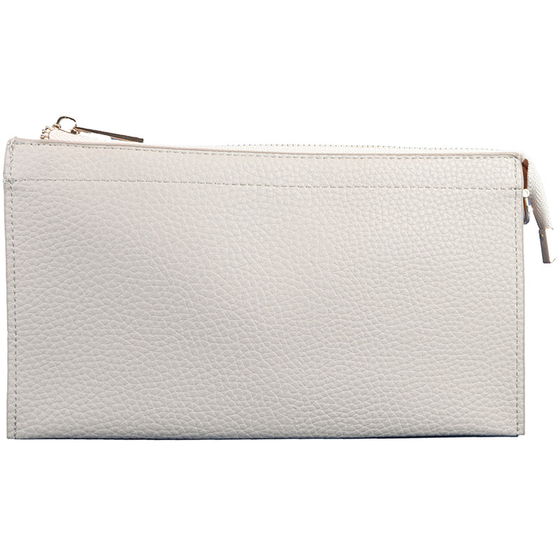 Crossbody Bag with Wristlet Handle-Ivory - Your Perfect Gifts