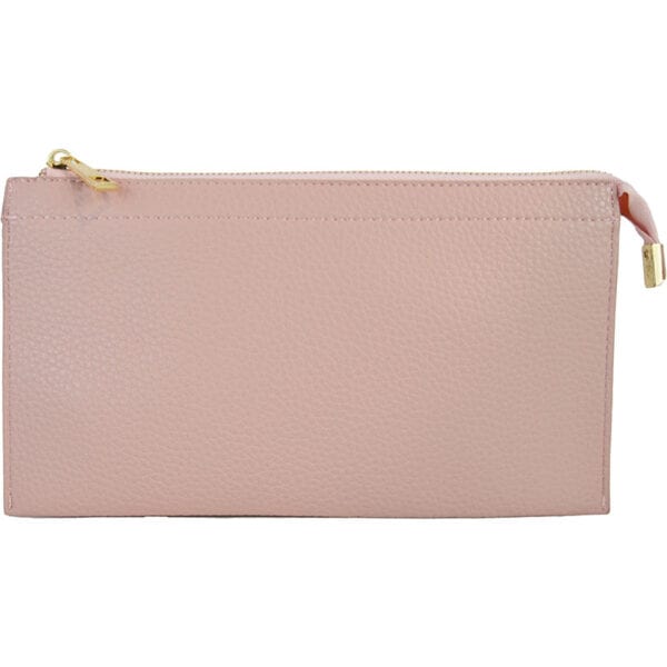 Crossbody Bag with Wristlet Handle-Ivory - Image 7