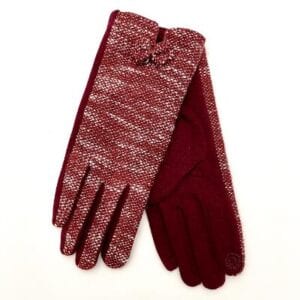 Touch Gloves with Bow