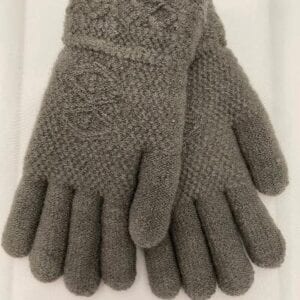 Knit Gloves-Dark Grey