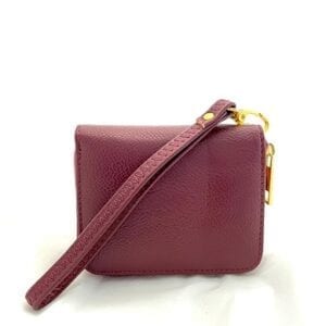 Small Wallet/Wristlet-Burgundy