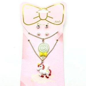 Four Piece Unicorn/Lollipop Set