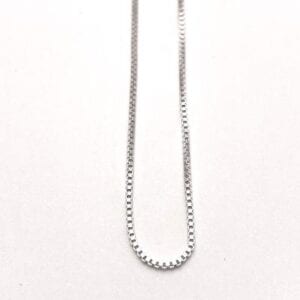 Sterling Silver Box Chain-16 inch
