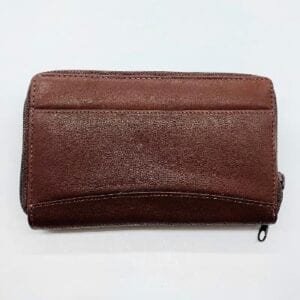 Genuine Leather Bacci Wallet-Brown