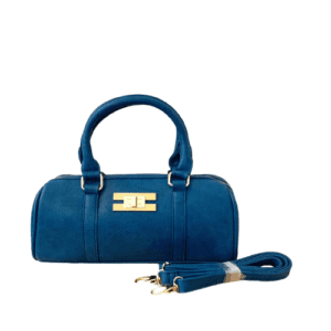 Blue Barrel Handbag