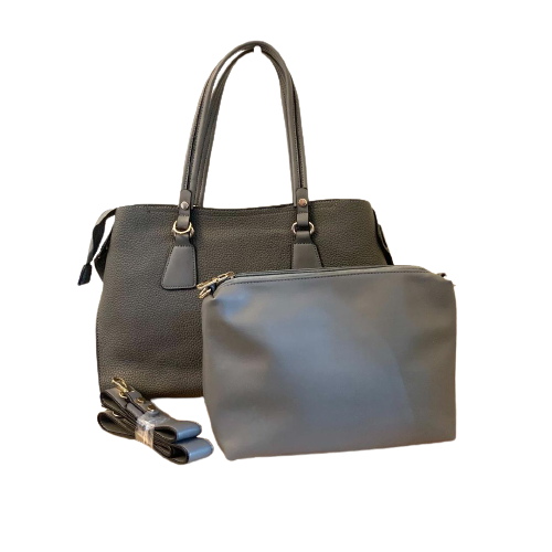 Tote with Crossbody Bag - Grey - 2 in 1 - Your Perfect Gifts