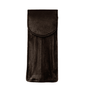 Leather Double Eye Glass Case